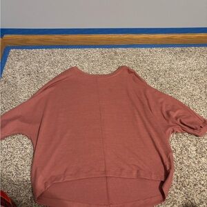 Pink Loose-Fit Top